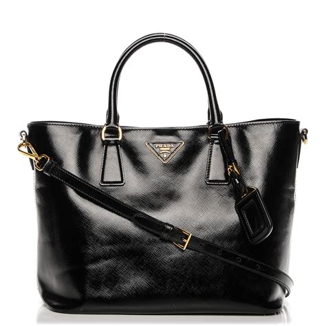 prada saffiano vernice tote tote|prada saffiano black small.